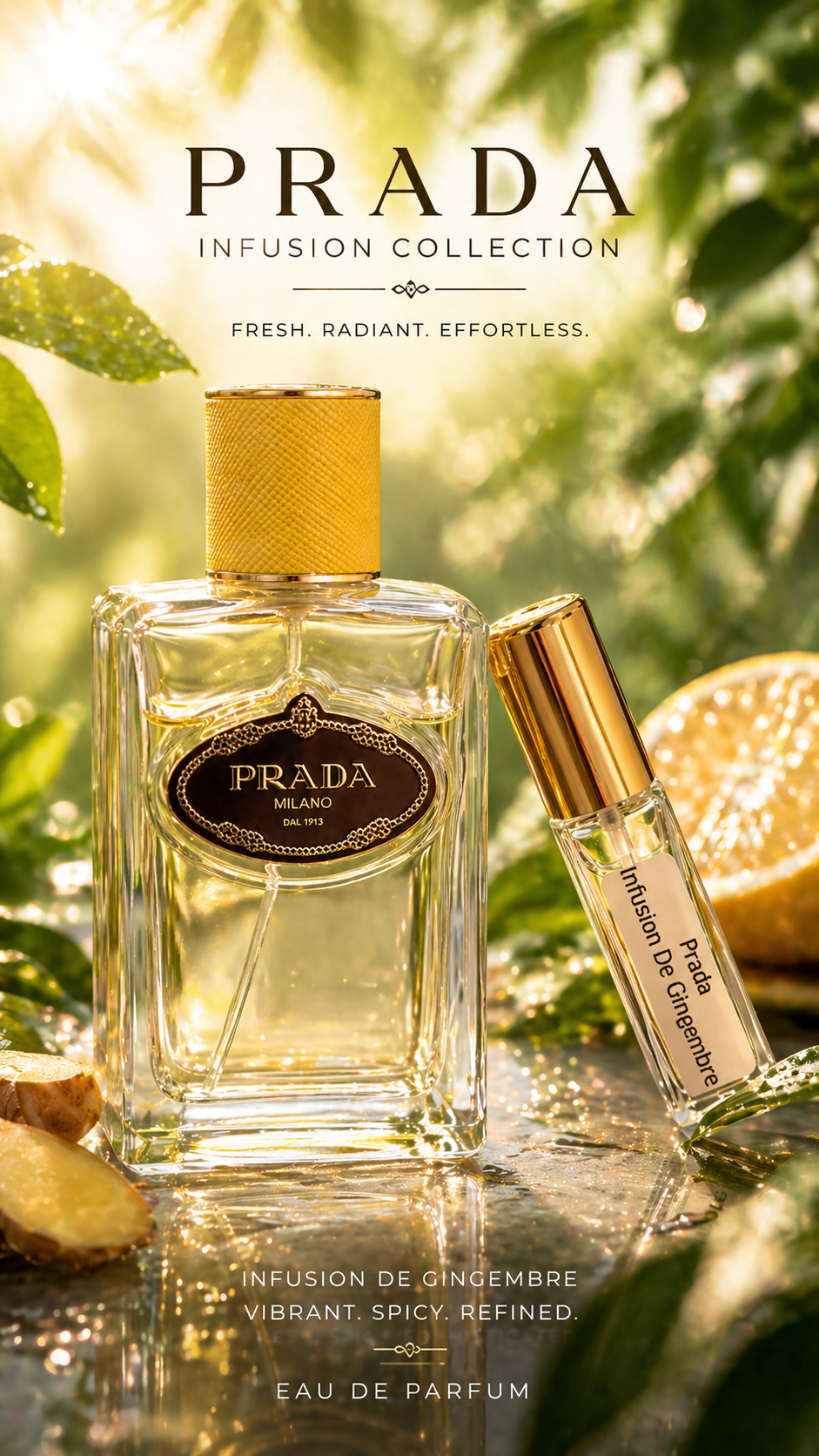 Prada – Infusion de Gingembre